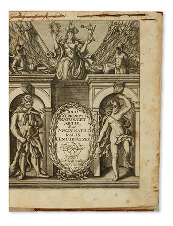 SCIENCE  SCHOTT, GASPAR; and KIRCHER, ATHANASIUS, S. J. Joco-seriorum naturae et artis, sive magiae naturalis, Centuriae Tres.  1677